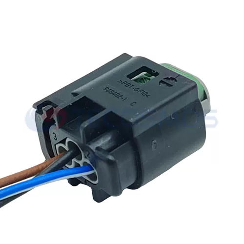 Auto Parts Radar Plug Heater Water Valve Plug for Volkswagen 3-pin Female Plug 2-967642-1 - image 6